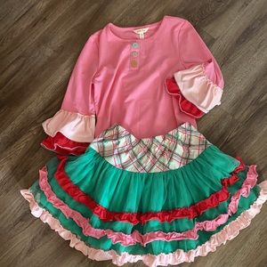 Matilda Jane top and skirt size 12